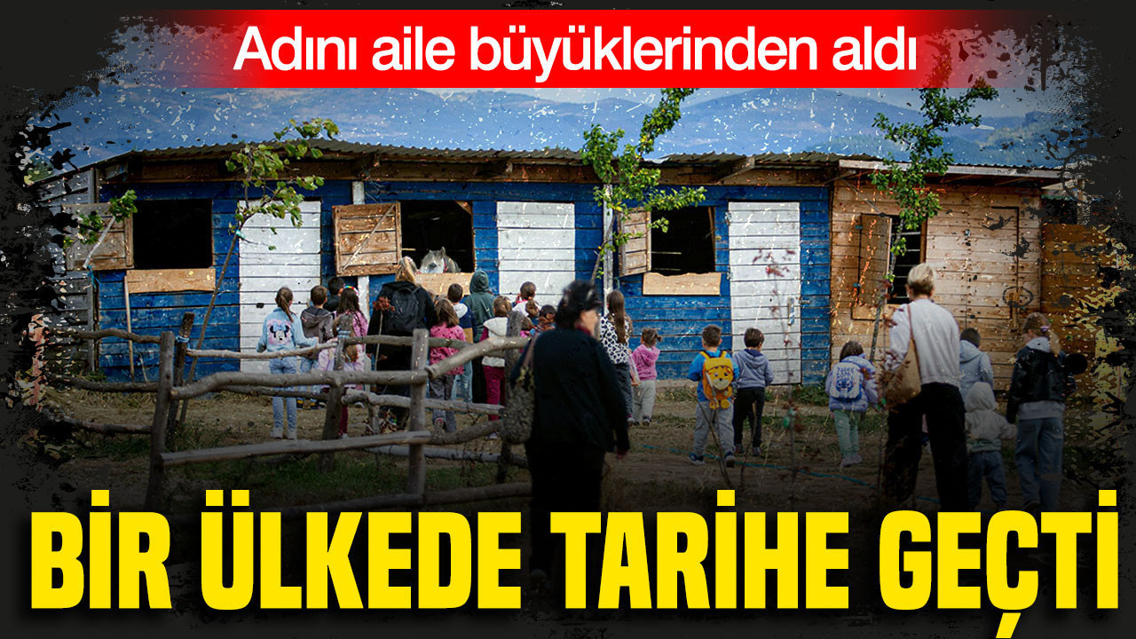 Bir ülkede tarihe geçti: Adını aile büyüklerinden aldı